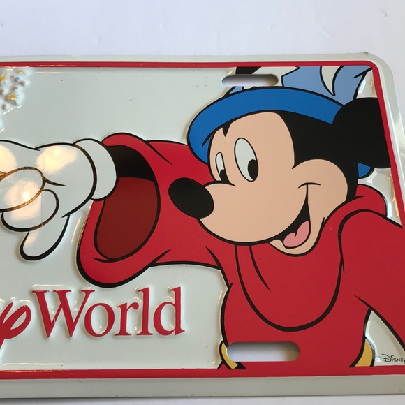 Vintage Walt Disney World 25th anniversary years license plate - Picture 5 of 6